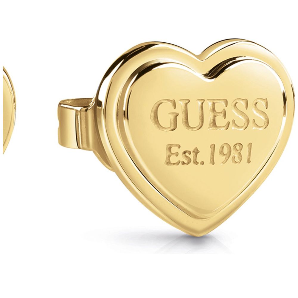 Aretes Guess Studs Party Dorado