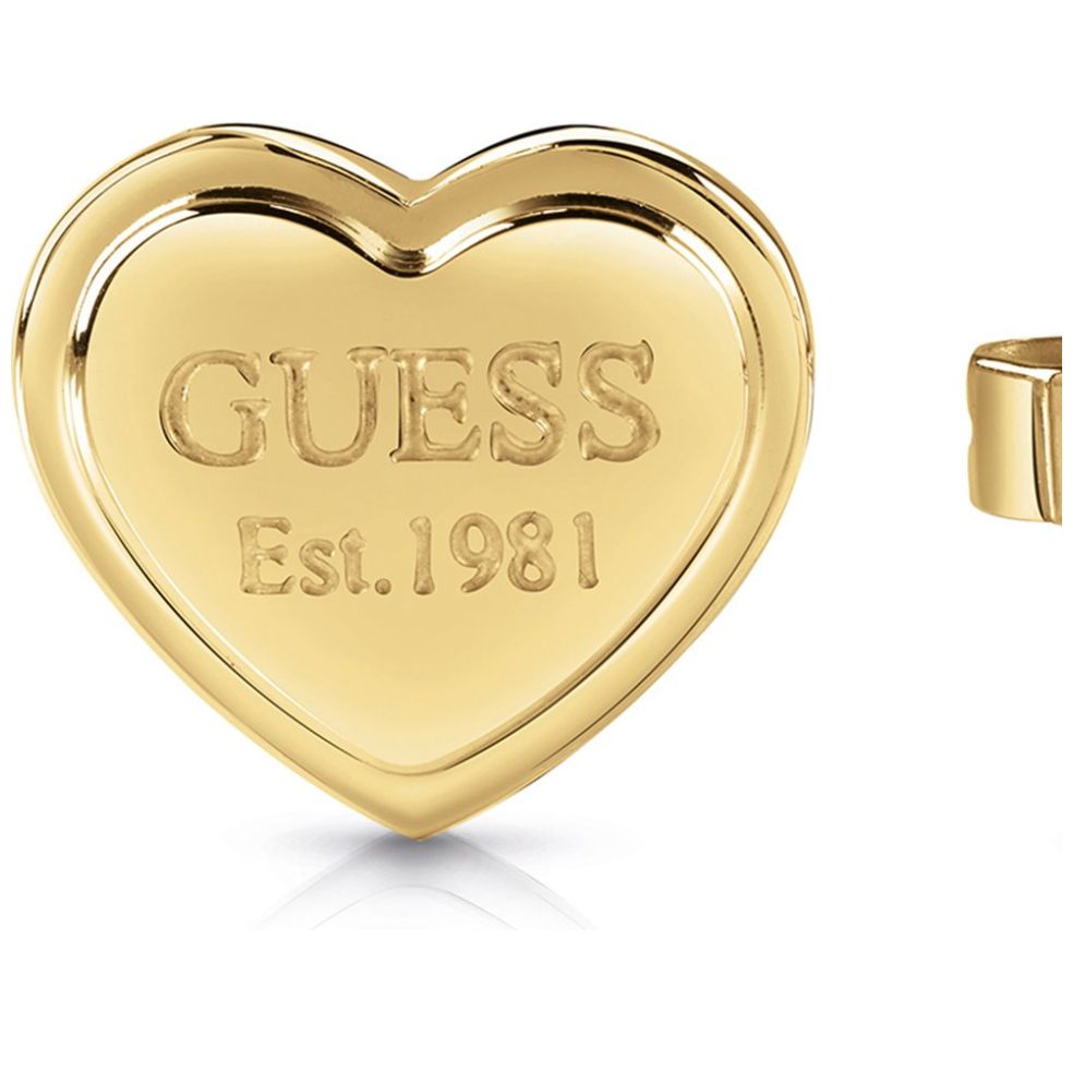 Aretes Guess Studs Party Dorado
