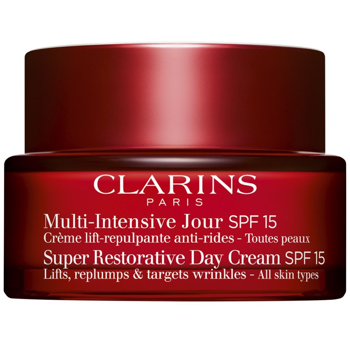 Crema Antiedad para Rostro Súper Restorative Crema Día Spf 15 50Ml Clarins