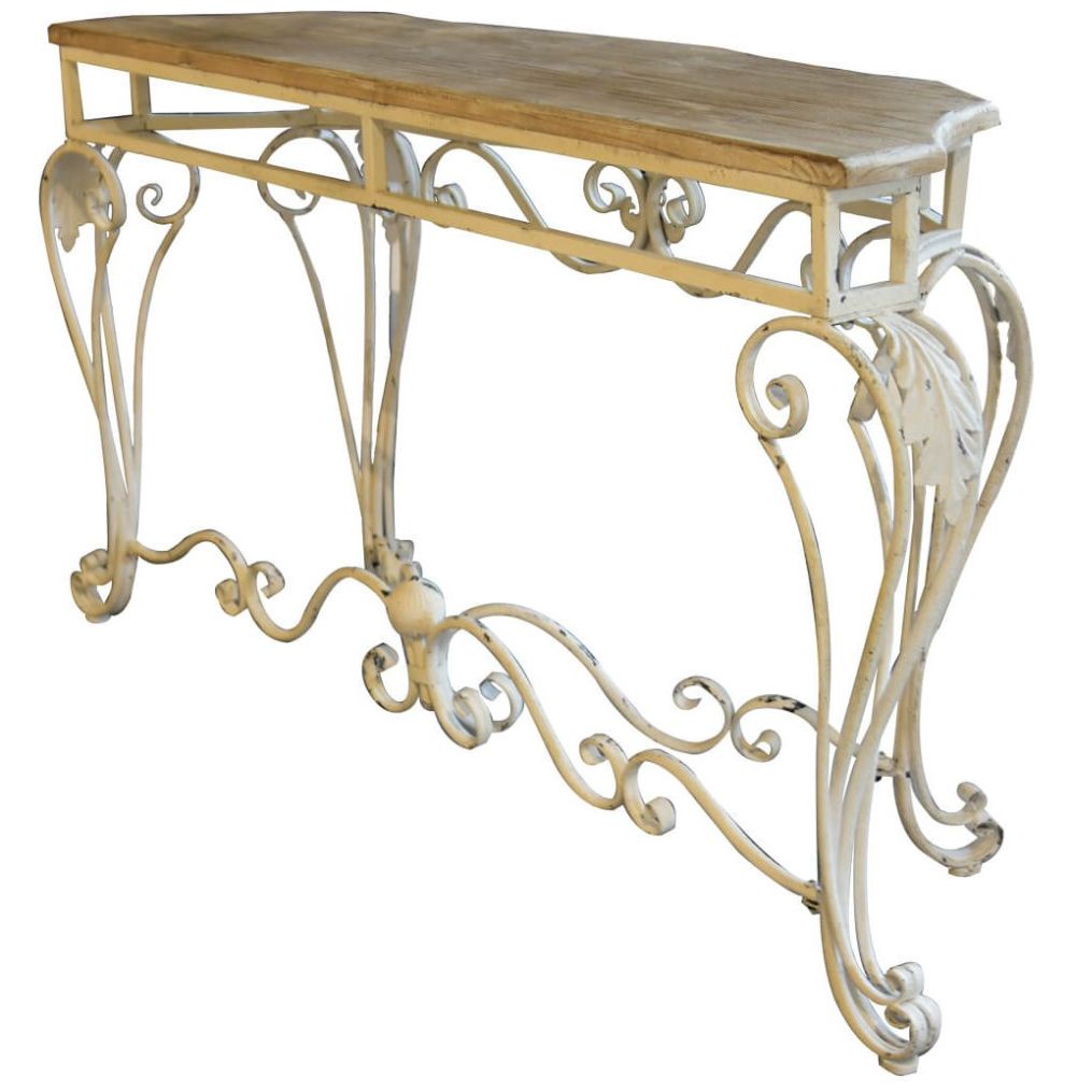 Consola Scroll Vintage Home