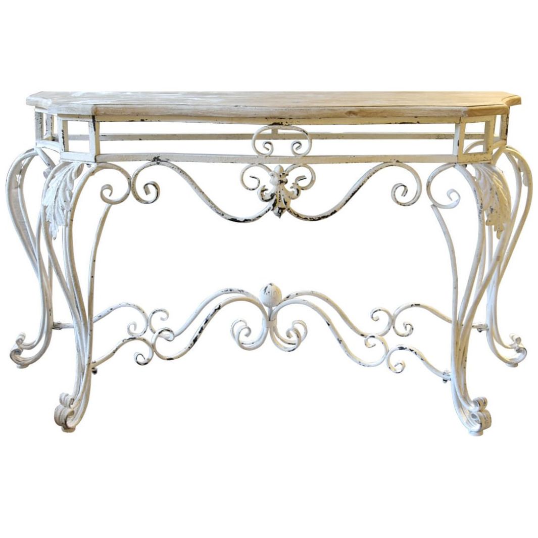 Consola Scroll Vintage Home