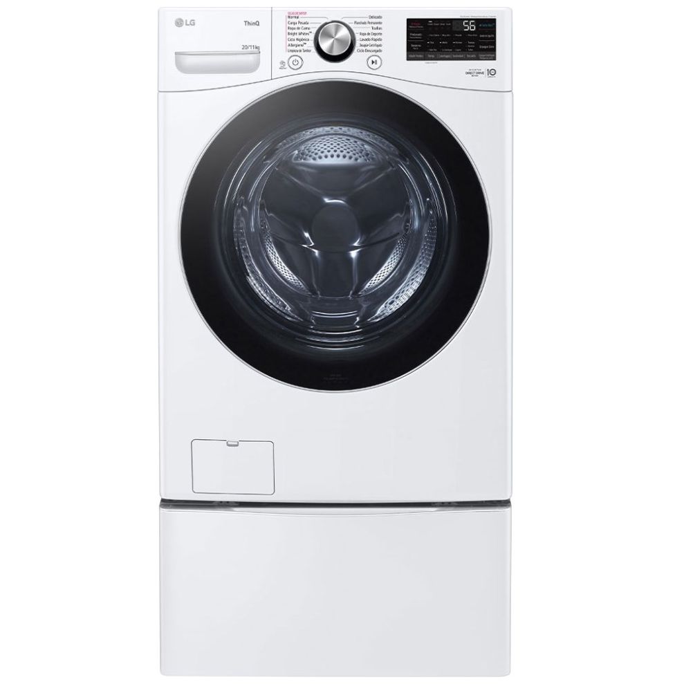 Lavasecadora Lg Carga Frontal 20Kg Wd20Wv26R Blanca