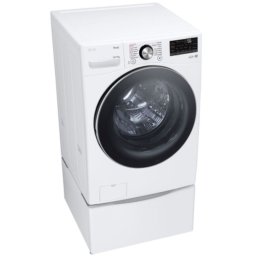 Lavasecadora Lg Carga Frontal 20Kg Wd20Wv26R Blanca