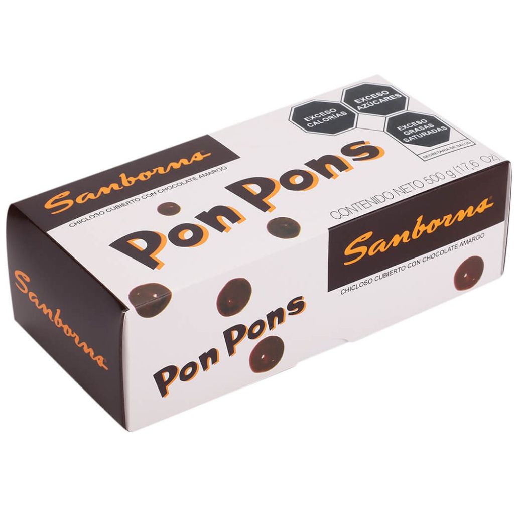 Estuche de Chocolates Pon Pons 500 Gr Azulejos
