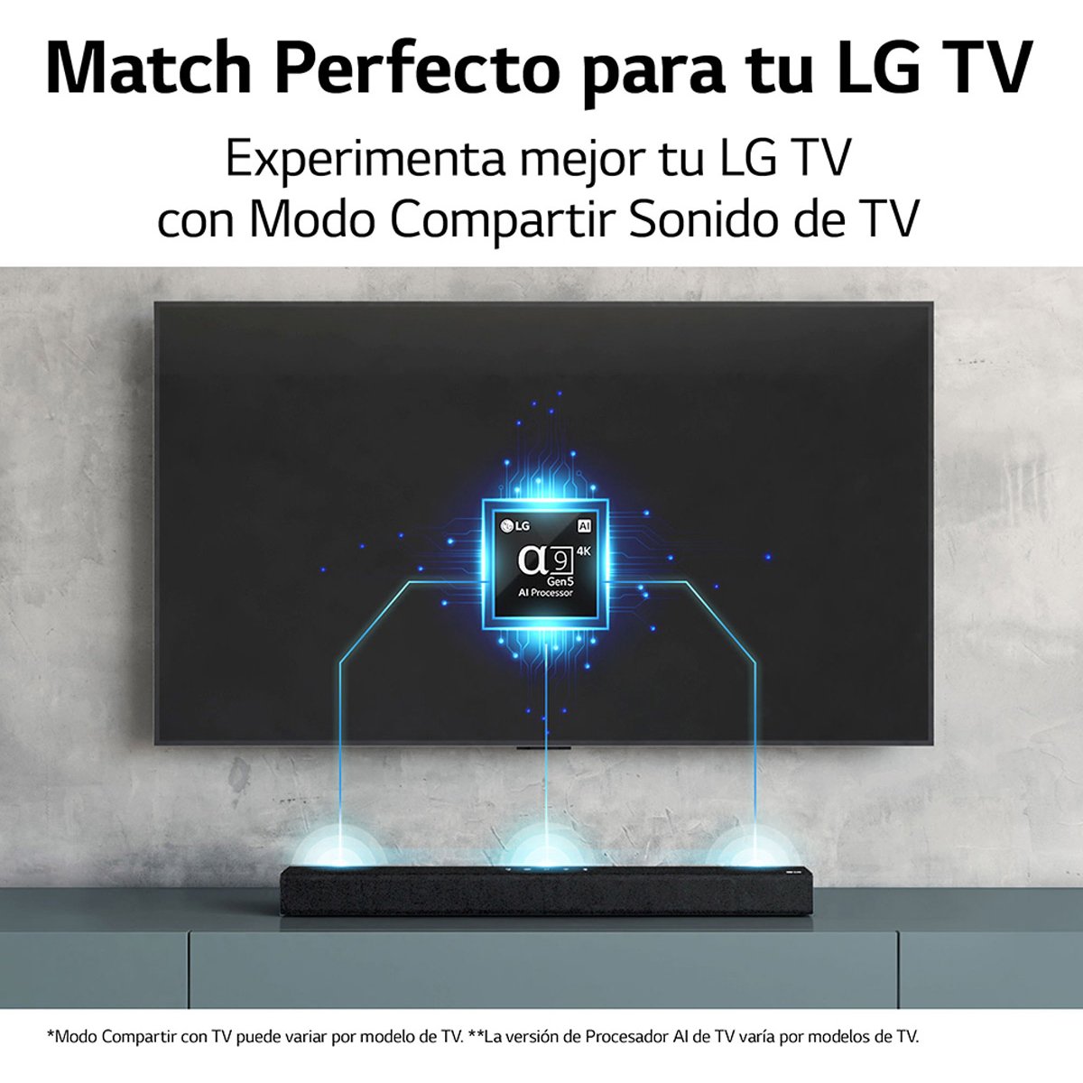 Barra de Sonido LG S40Q 2.1 Canales 300W