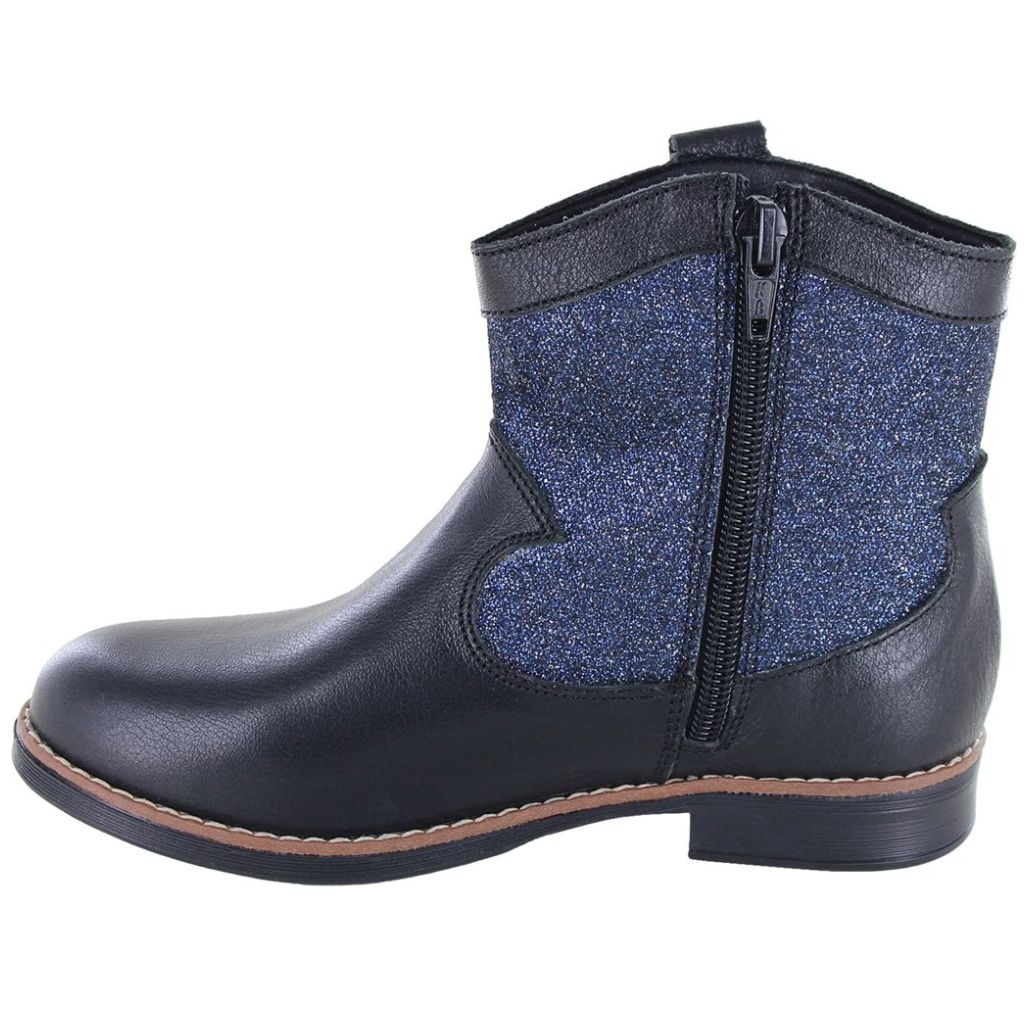 Botín Vaquero 19-23 Negro Coqueta para Niña