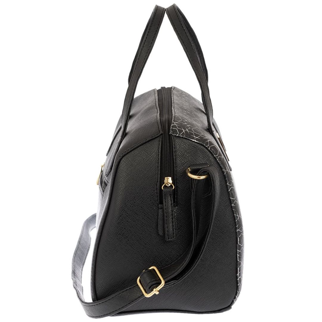 Bolso Bowling Color Negro Lover 9570-1