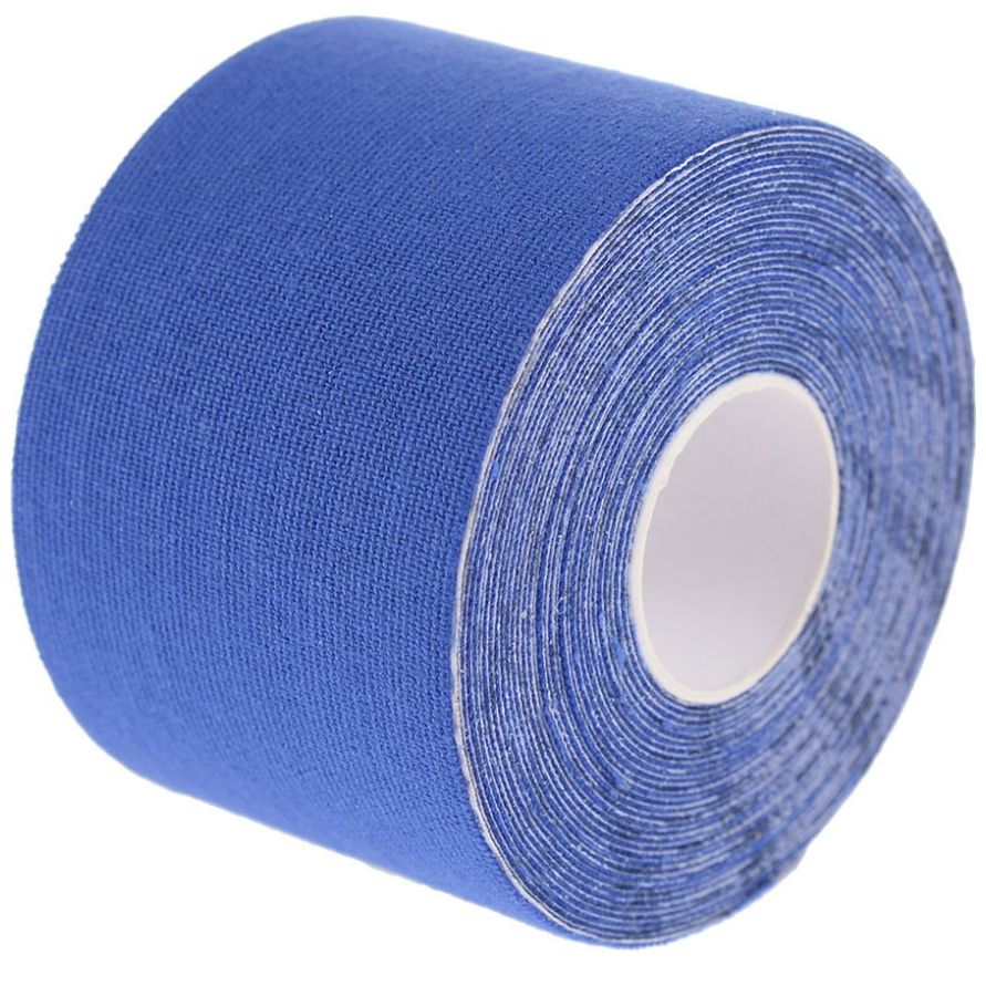 Tape Kinesiológico Precortado Azul 5 cm x 5mt - Recovery - Todo para tu Tape Kinesiológico Precortado Azul 5 cm x 5mt - Recovery - Todo para tu