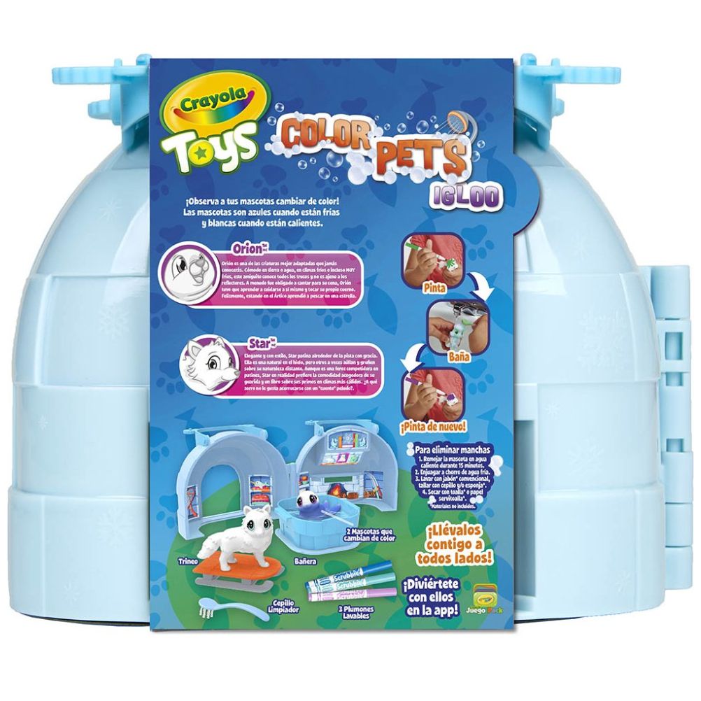 Igloo de Juguete Color Pets Crayola