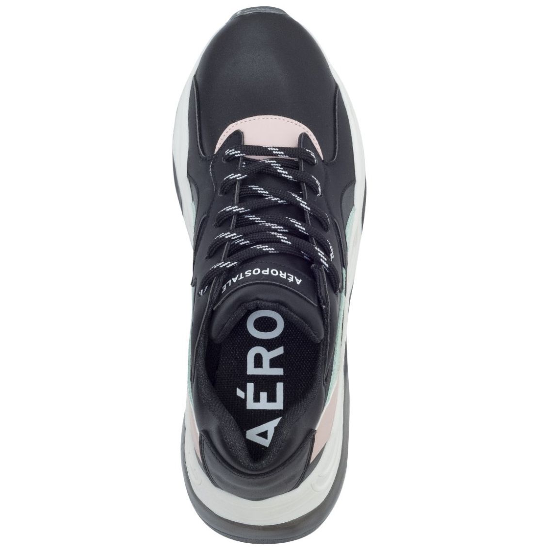 Tenis Casual Urbano Negro Aeropostale