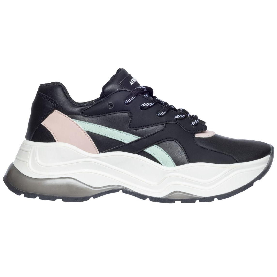 Tenis Casual Urbano Negro Aeropostale