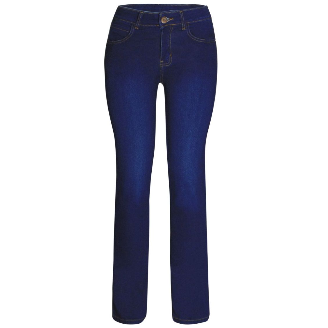 Jeans Recto Cintura Alta Mussa