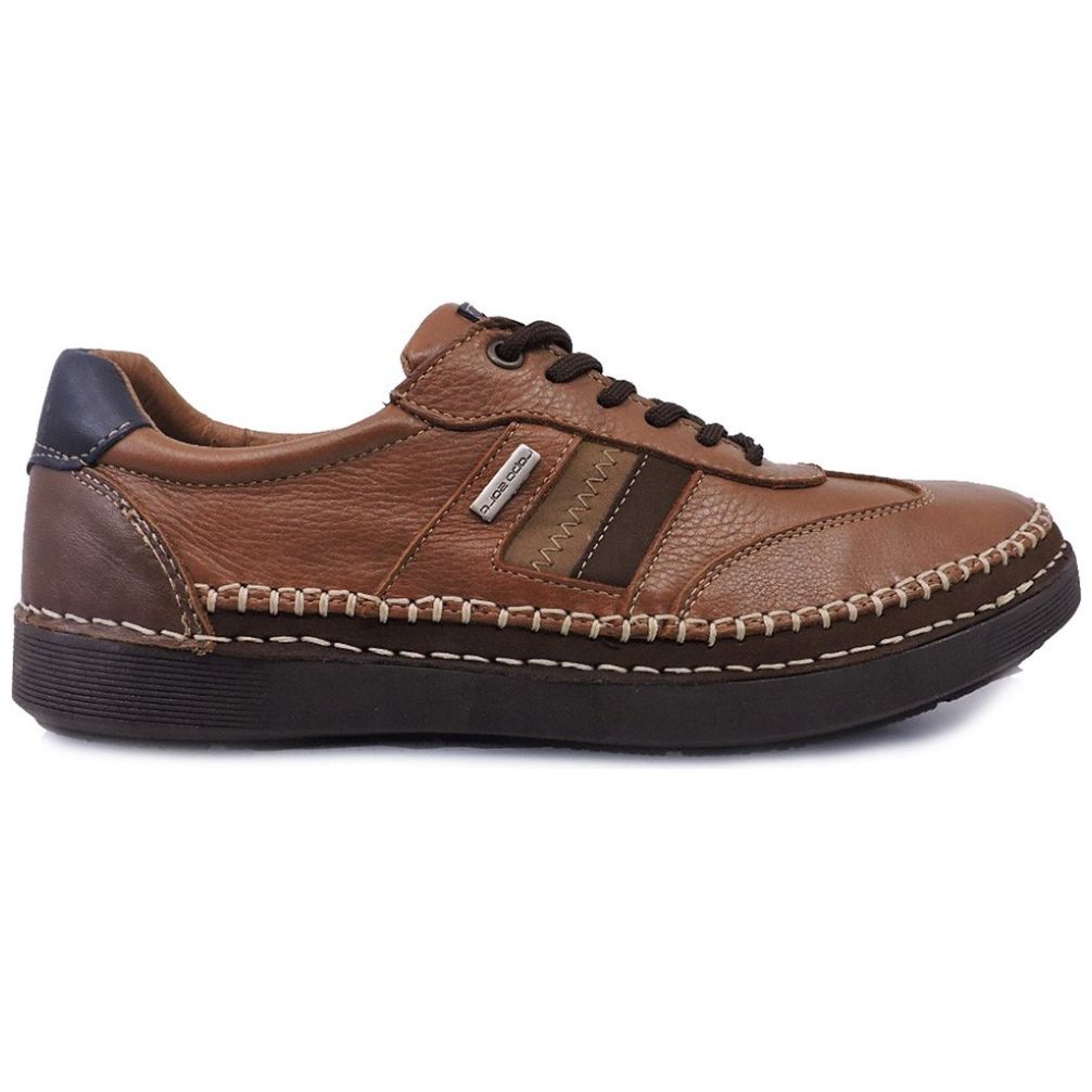 Tenis Piel Lobo Solo 8154 para Hombre