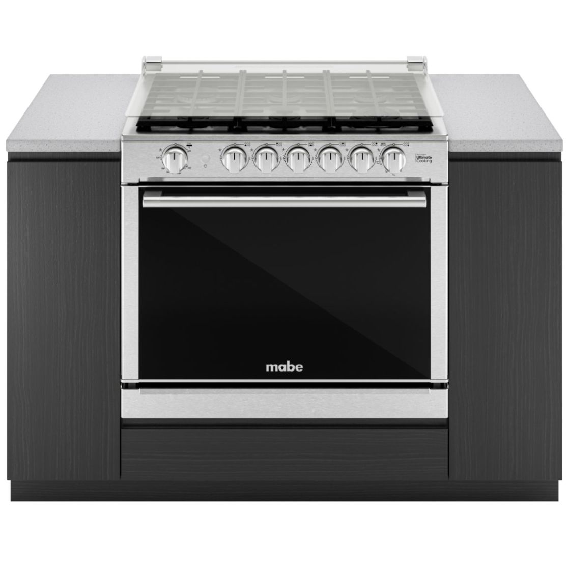 Combo Estufa Y Campana Mabe Xoc80802Ct1Cmpuv8