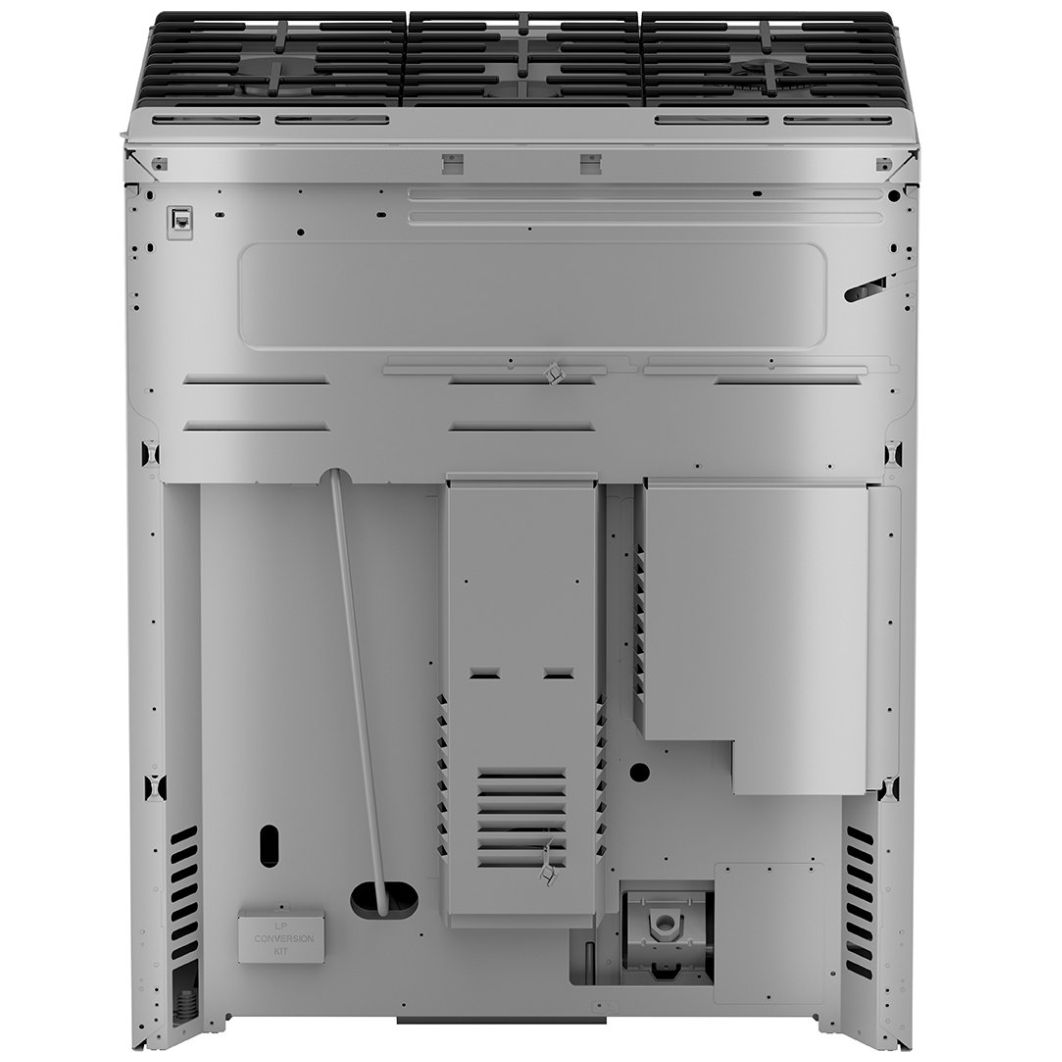 Estufa Io Mabe 30" Black Stainless Gas Lp / Natural Io940Ts0