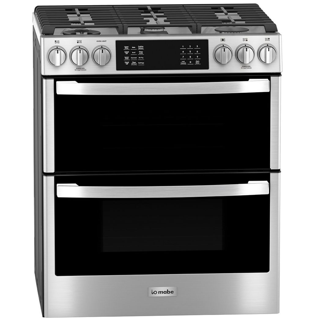 Estufa Io Mabe 30" Inoxidable Doble Cavidad  Io950Fs0