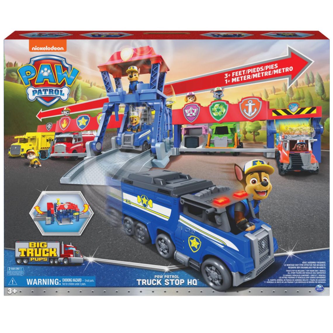 Autopista de Rescate de Juguete Paw Patrol Big Rigs