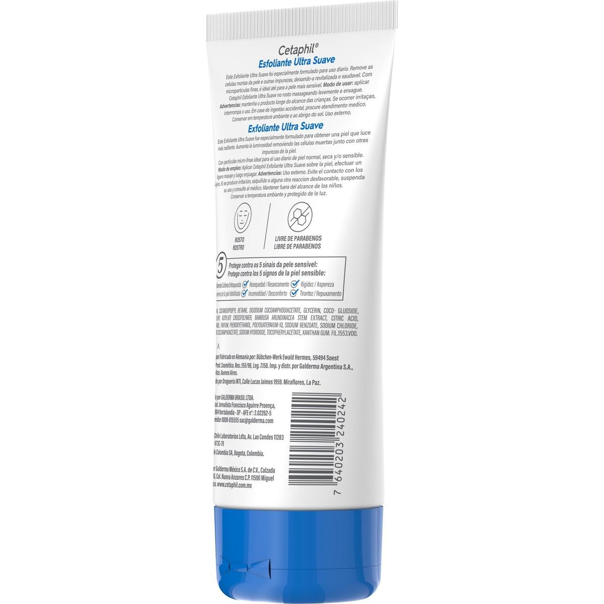 Cetaphil Exfoliante Ultra Suave 178 Ml