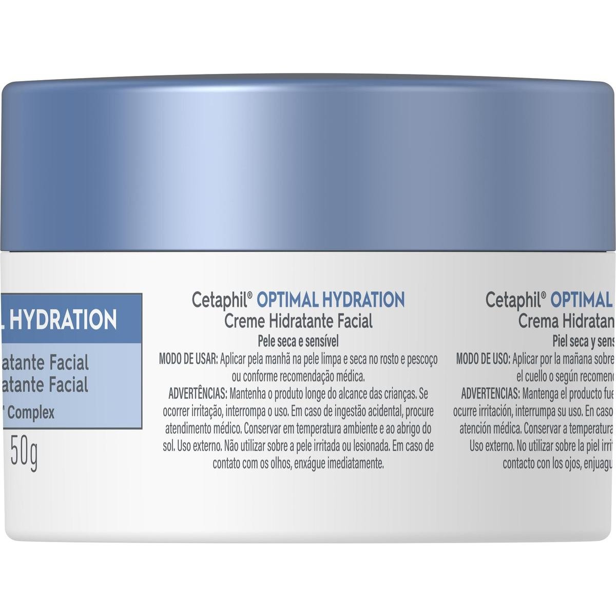 Cetaphil Optimal Hydration Loción Hidratante Facial Dia 48 Gr