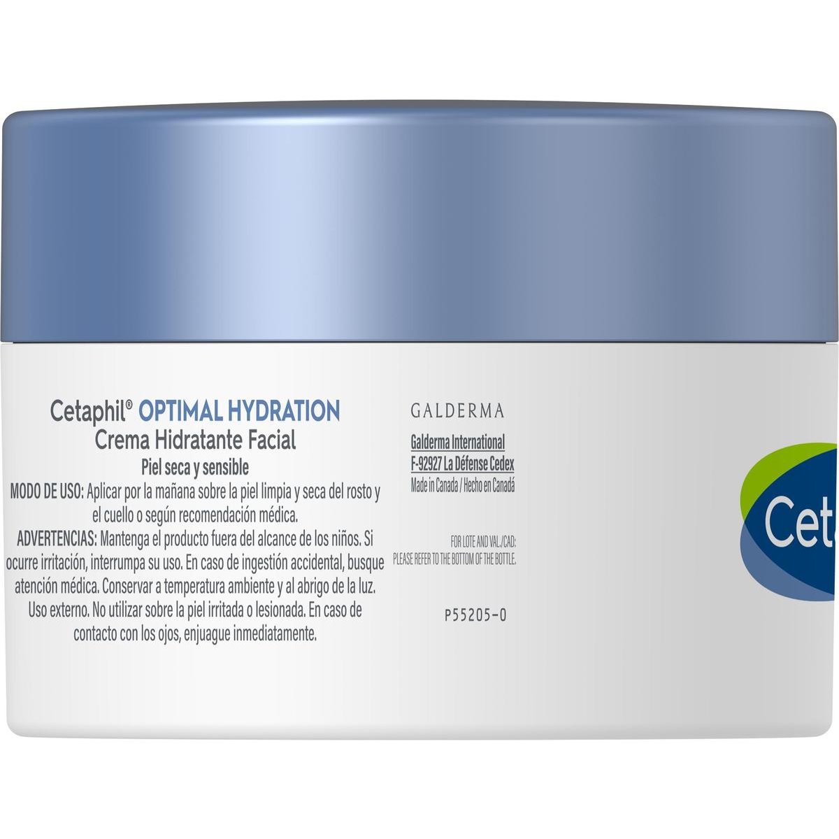 Cetaphil Optimal Hydration Loción Hidratante Facial Dia 48 Gr