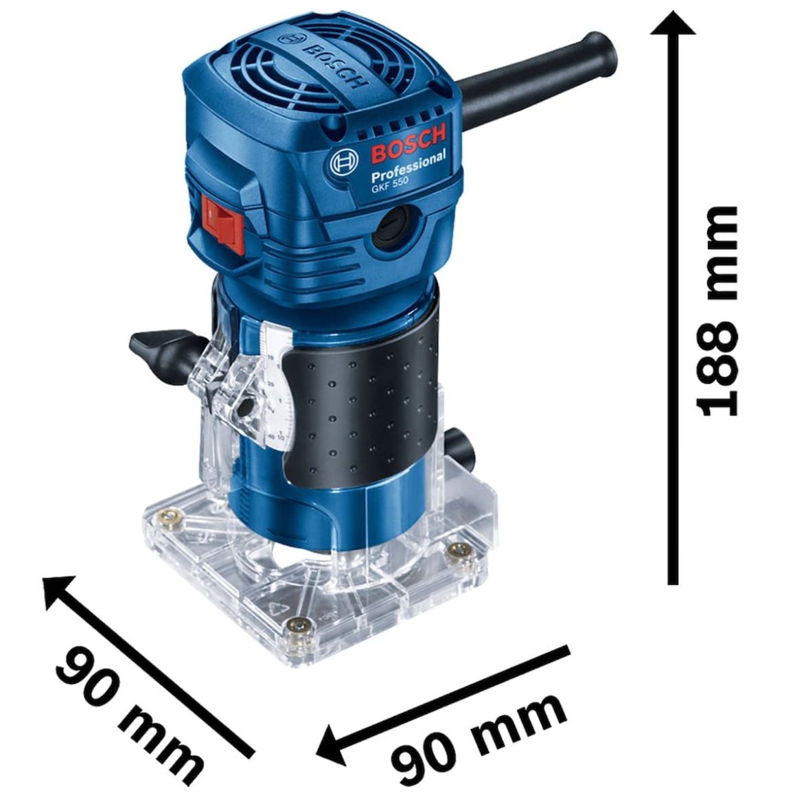 Router Bosch Gkf 550 de 127V