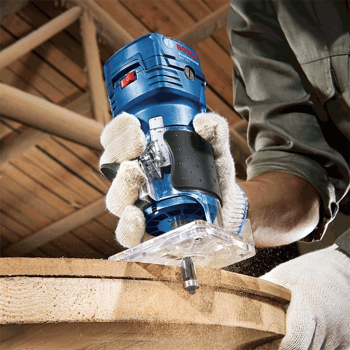 Router Bosch Gkf 550 de 127V