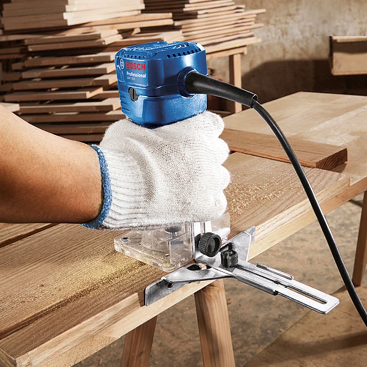 Router Bosch Gkf 550 de 127V