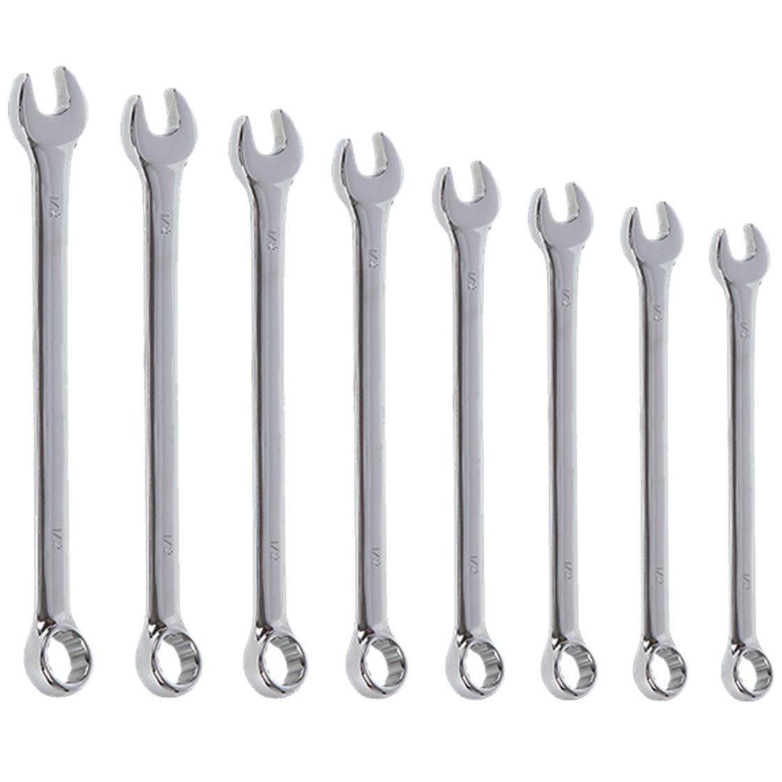 Juego de 8 Llaves Combinadas  Promaker Milimétricas