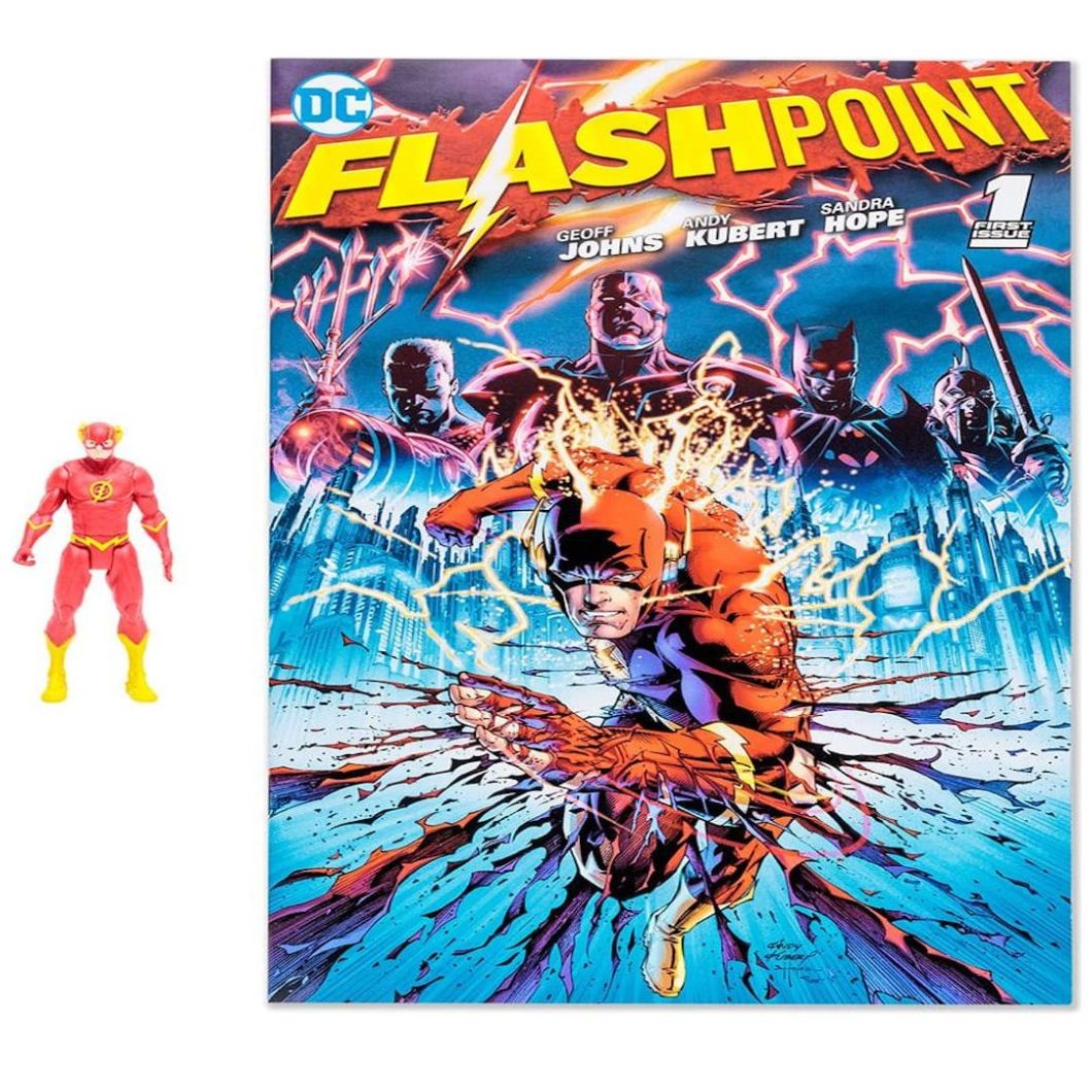 Figura Coleccionable  Dc Direct-3In Comic With Figure Wv1-The Flash