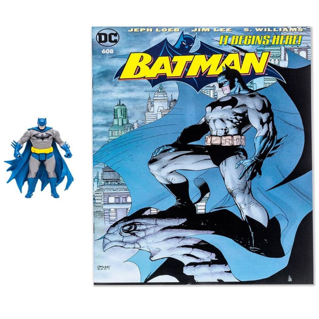 Figura Coleccionable Dc Direct-3In Comic With Figure Wv1-Batman