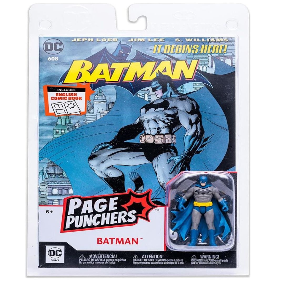 Figura Coleccionable Dc Direct-3In Comic With Figure Wv1-Batman