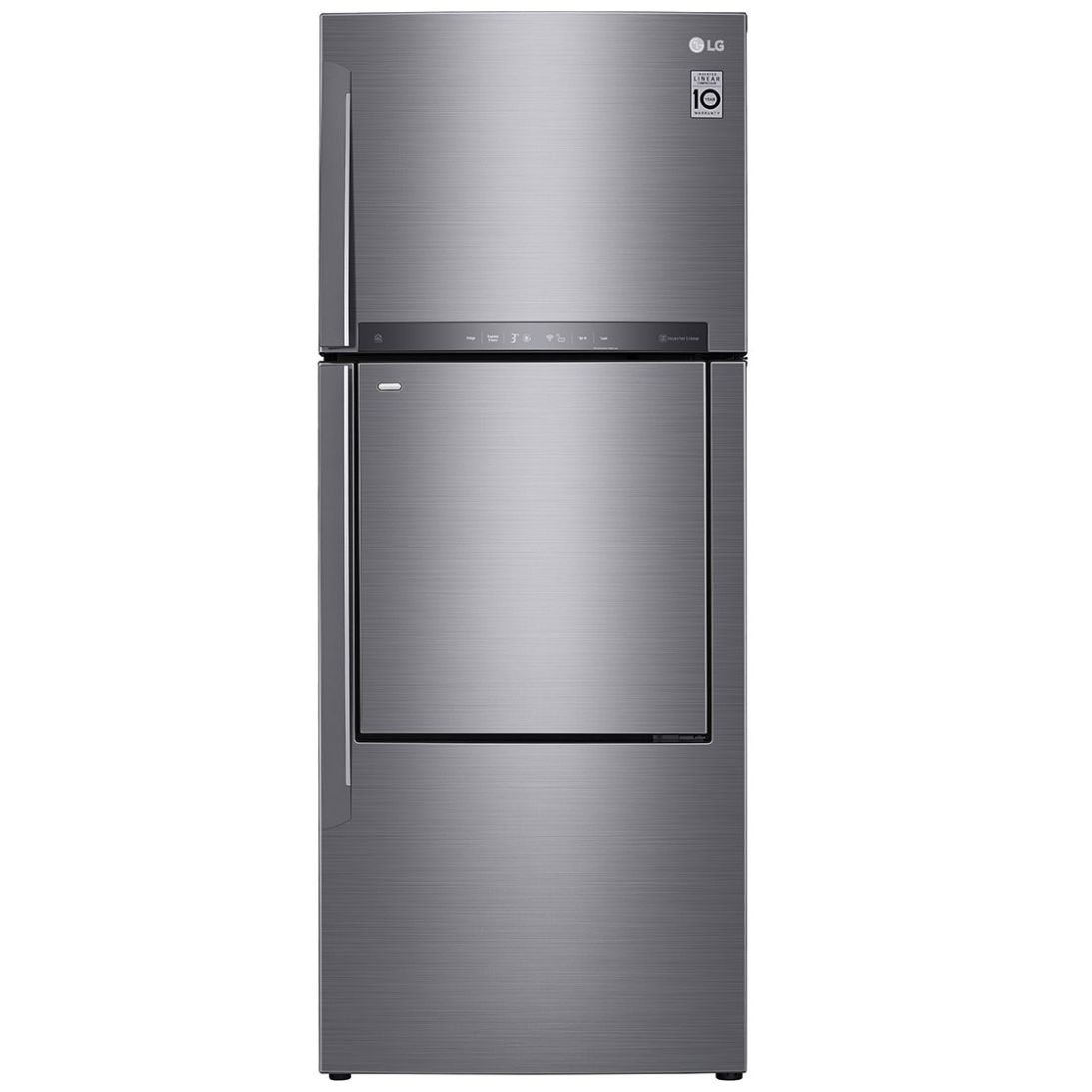 Refrigerador LG Top Mount Door-In-Door Linear Inverter 16 Pies Platino Lt44Mdp