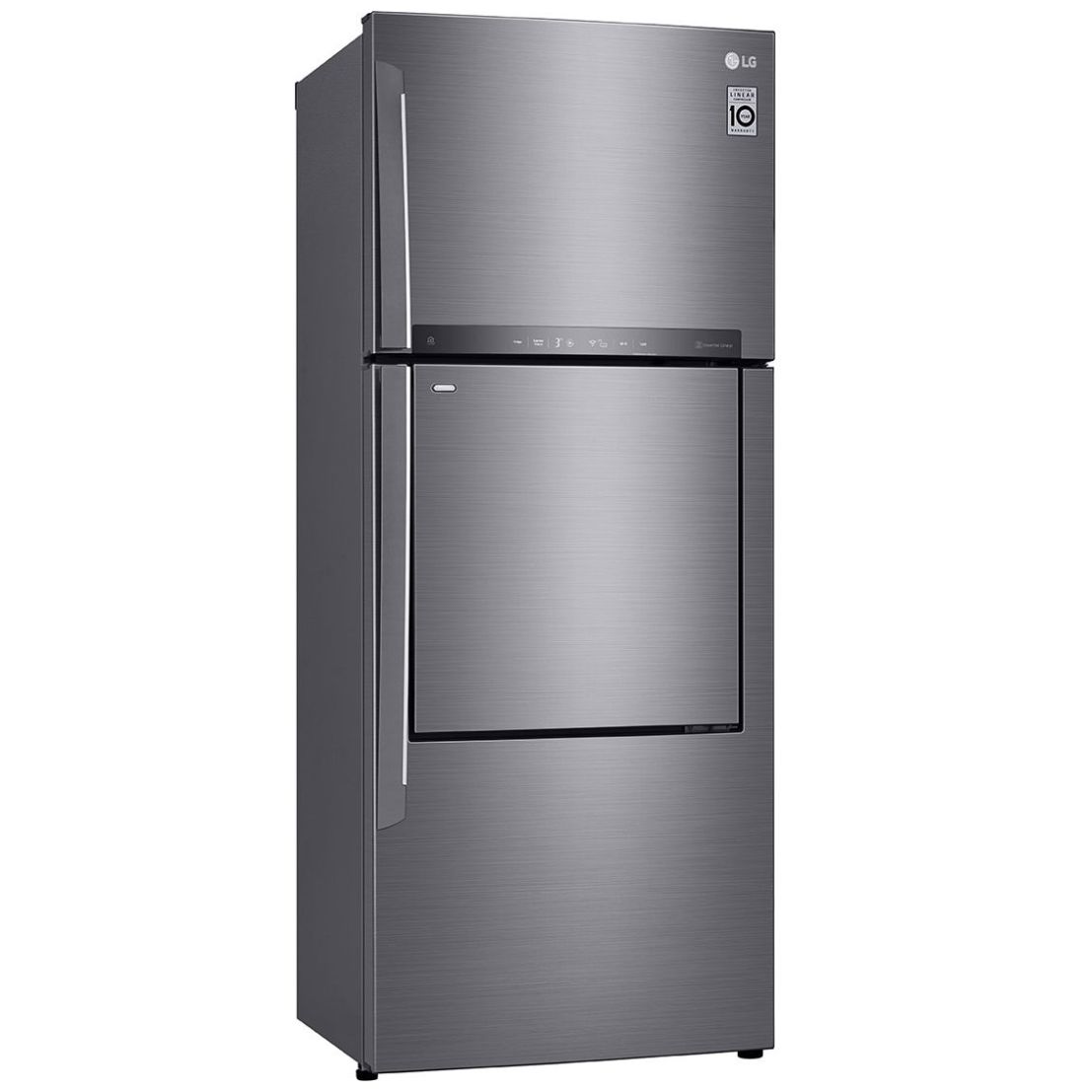 Refrigerador LG Top Mount Door-In-Door Linear Inverter 16 Pies Platino Lt44Mdp