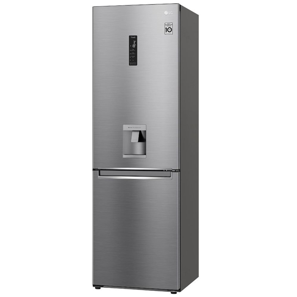 Refrigerador LG Top Mount Smart Inverter con Door Cooling 11 Pies Platino -  Gt32Bdc