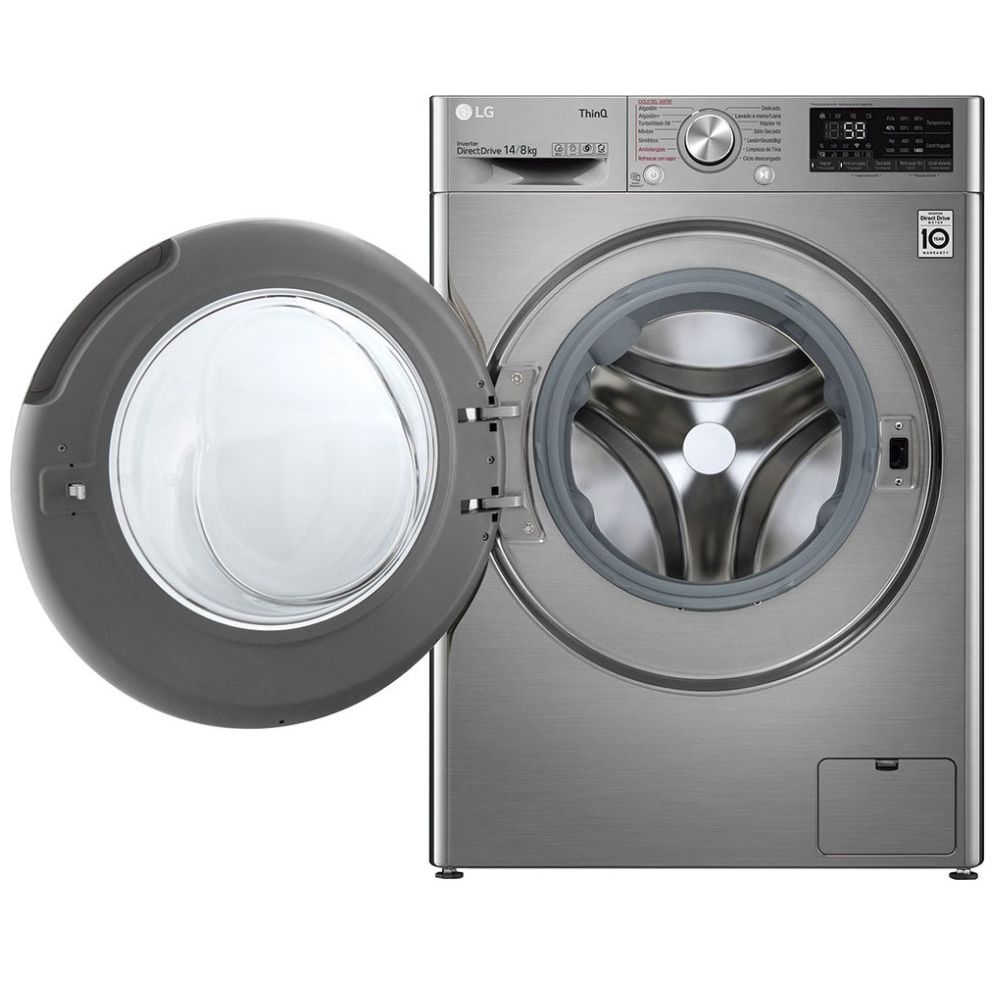Lavasecadora Lg 14Kg Wd14Vv3S6 Silver