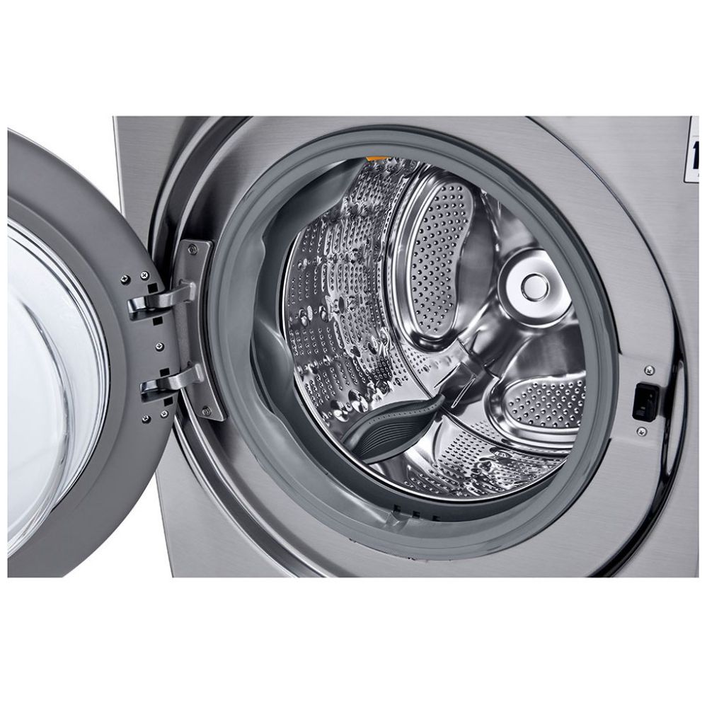 Lavadora LG Carga Frontal Ai Dd 22Kg Color Plata - Wm22Vv2S6Gr