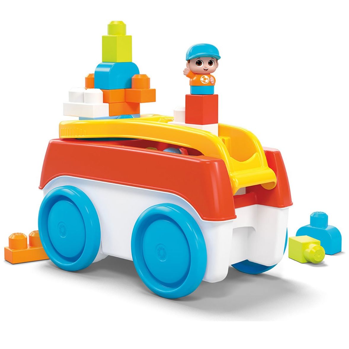 Mega Bloks Vagon Giratorio de Bloques