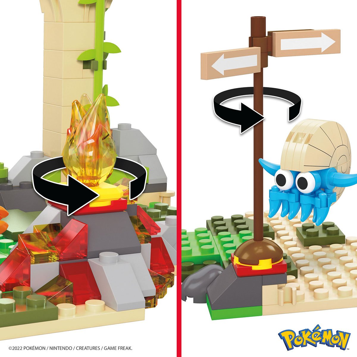 Mega Construx Juguete de Construcción Ruinas Olvidadas