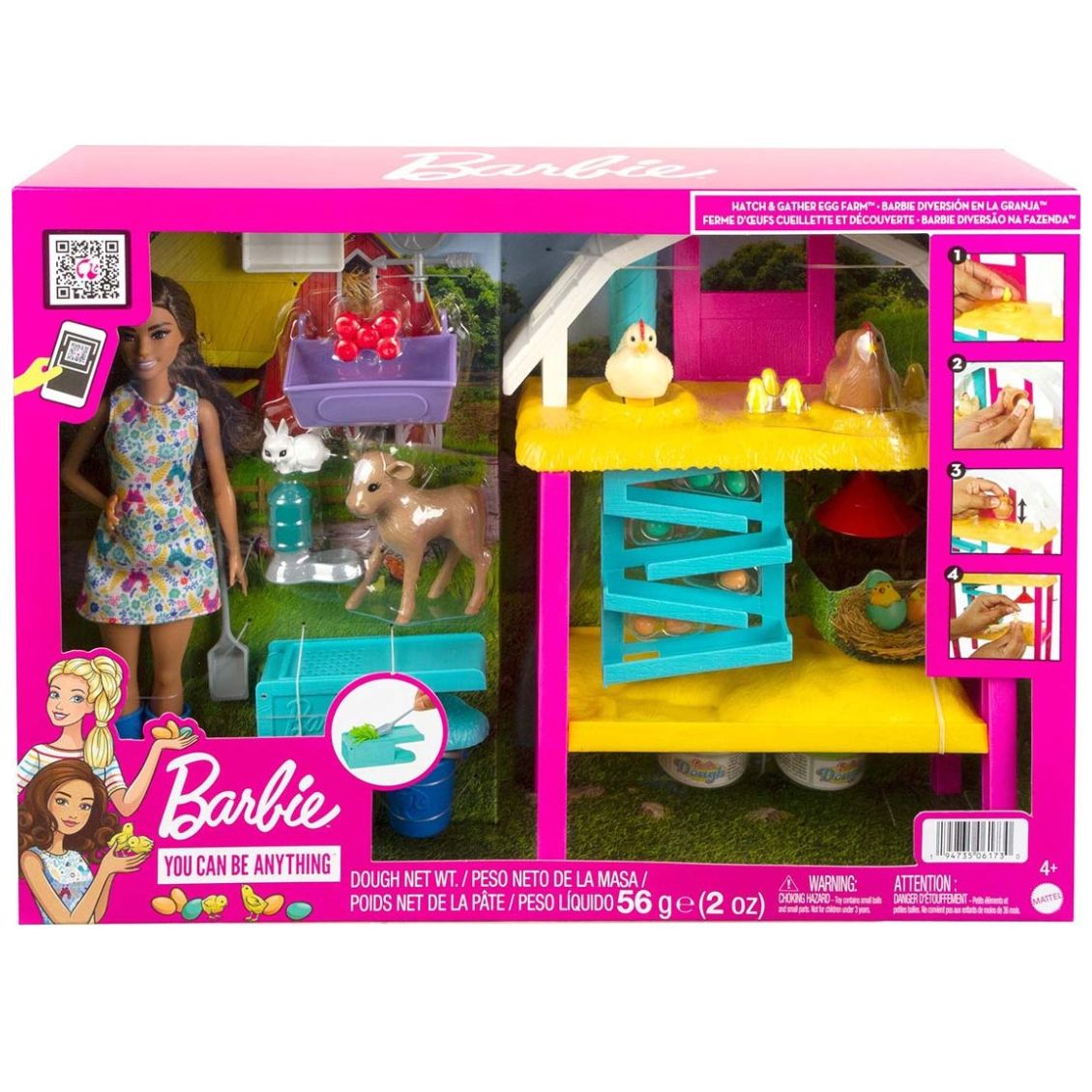 Barbie Set de Juego Diversion en la Granja