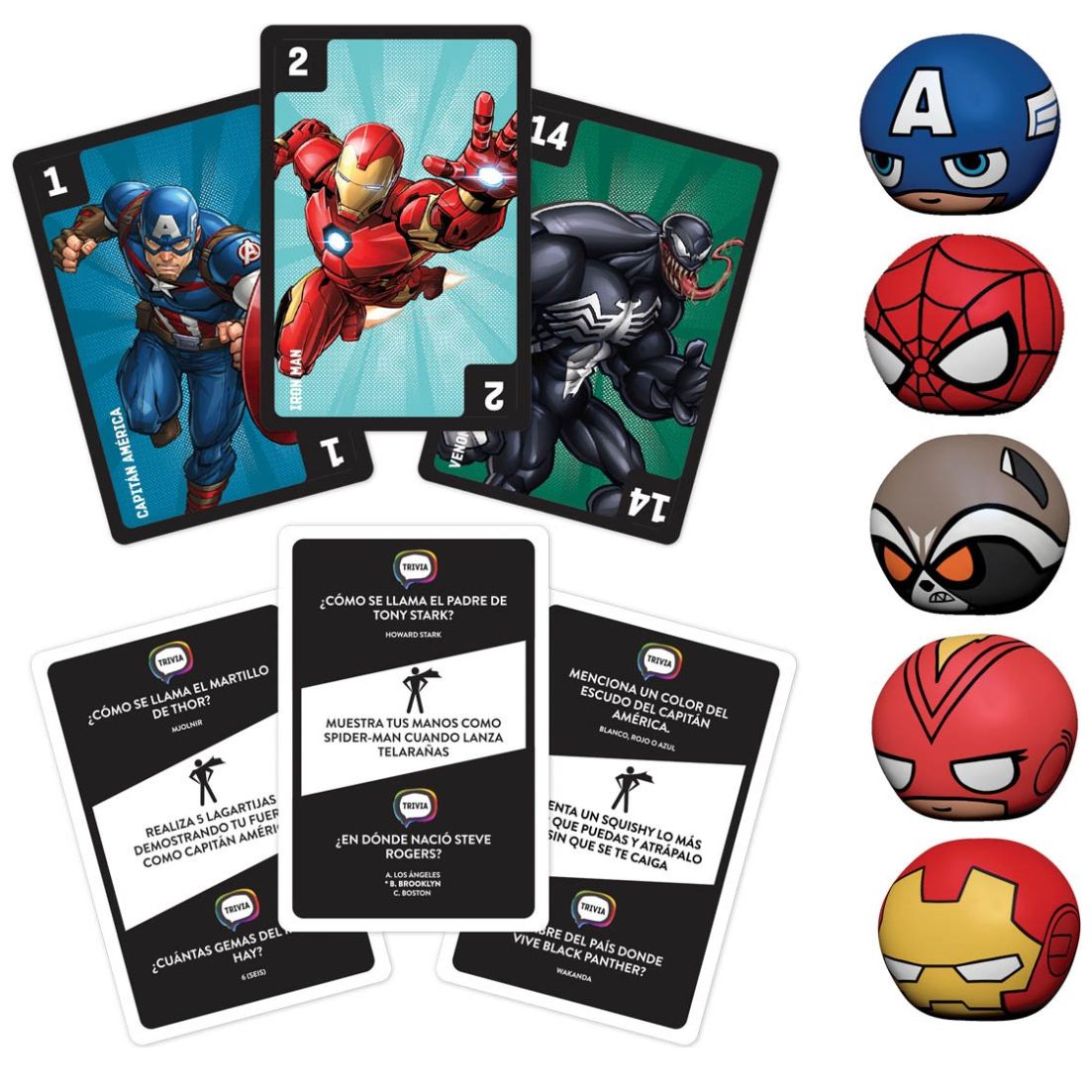 Juego de Mesa en Familia Marvel Topia