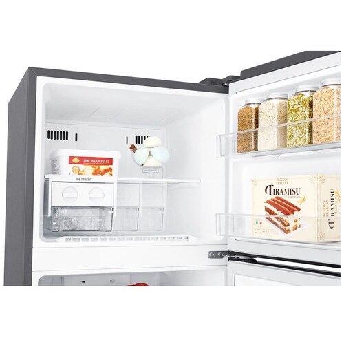 Refrigerador LG Top Mount Smart Inverter con Door Cooling 11 Pies Platino - Gt32Bdc