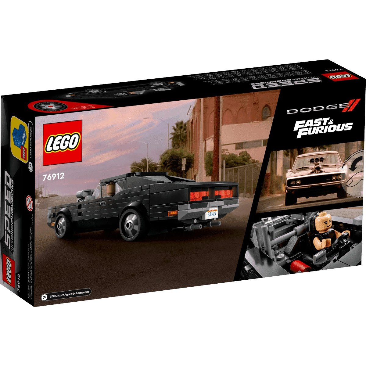 Fast & Furious 1970 Dodge Charger R/t Lego Speed Champions