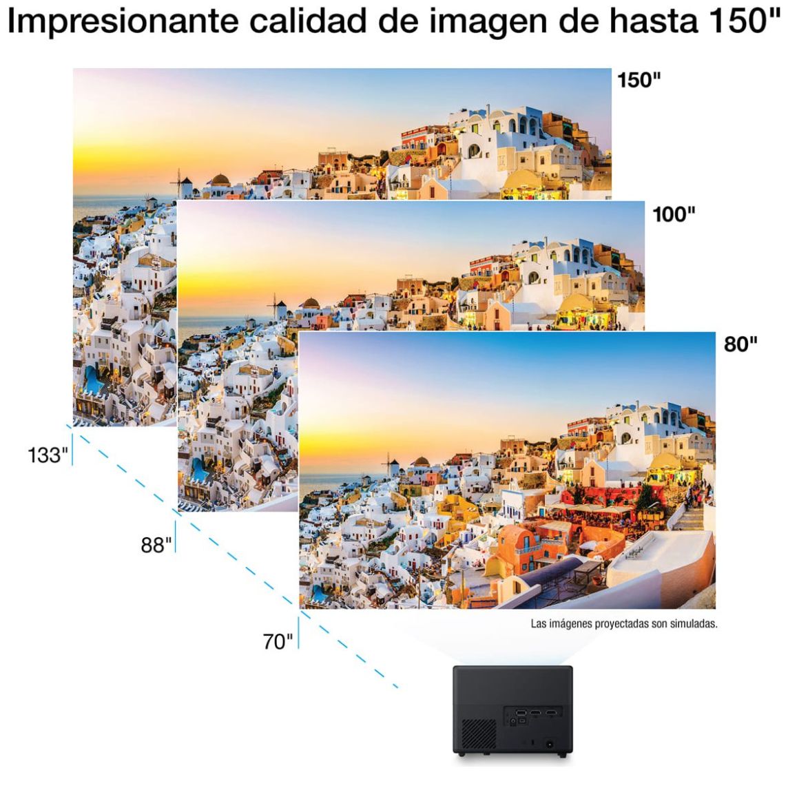 Videoproyector Tv Epson Epiqvisison Ef12