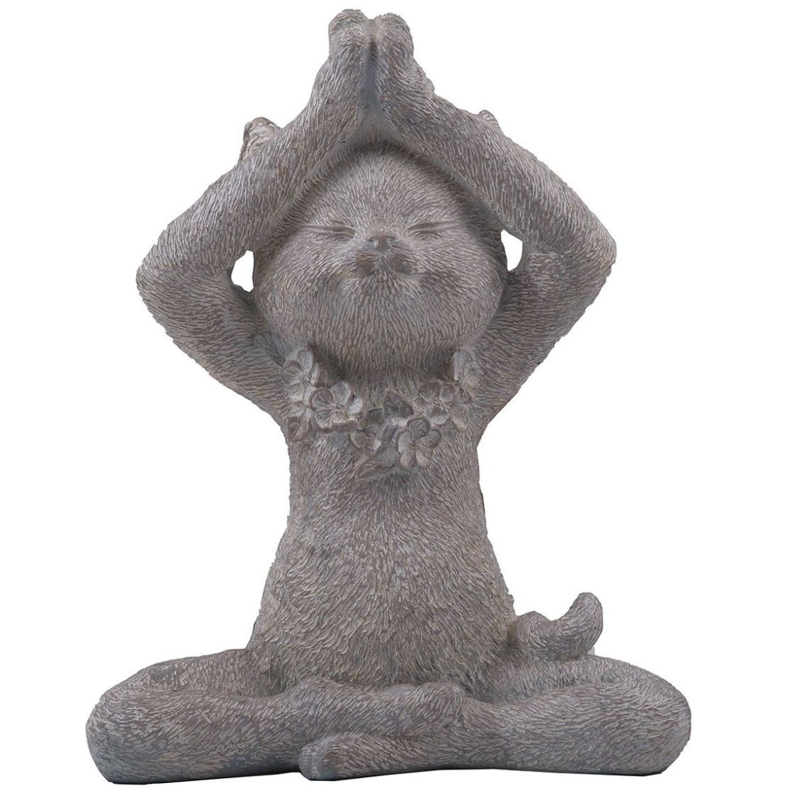 Home Nature Figura Decorativa Gato Manos Arriba 23*18*11 Cm