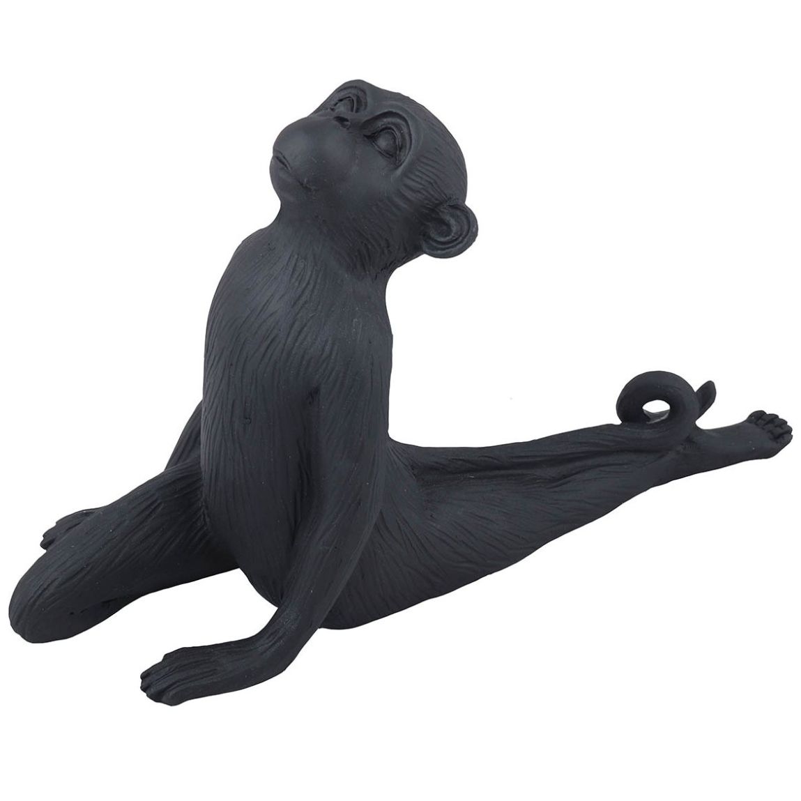 Home Nature Figura Decorativa Mono Yoga Estiramiento 12*19*8 Cm