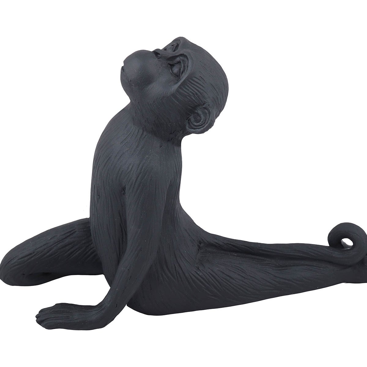 Home Nature Figura Decorativa Mono Yoga Estiramiento 12*19*8 Cm