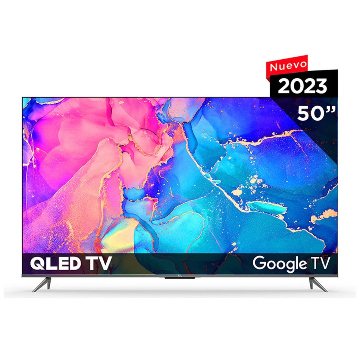 Pantalla Tcl 50" Qled 4K Google Tv 50T554