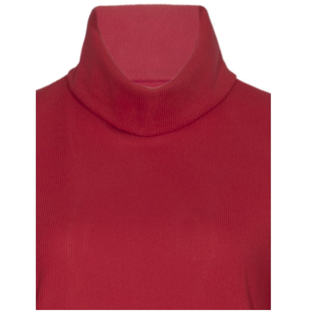 Suéter Cuello Ruso Manga Larga para Mujer