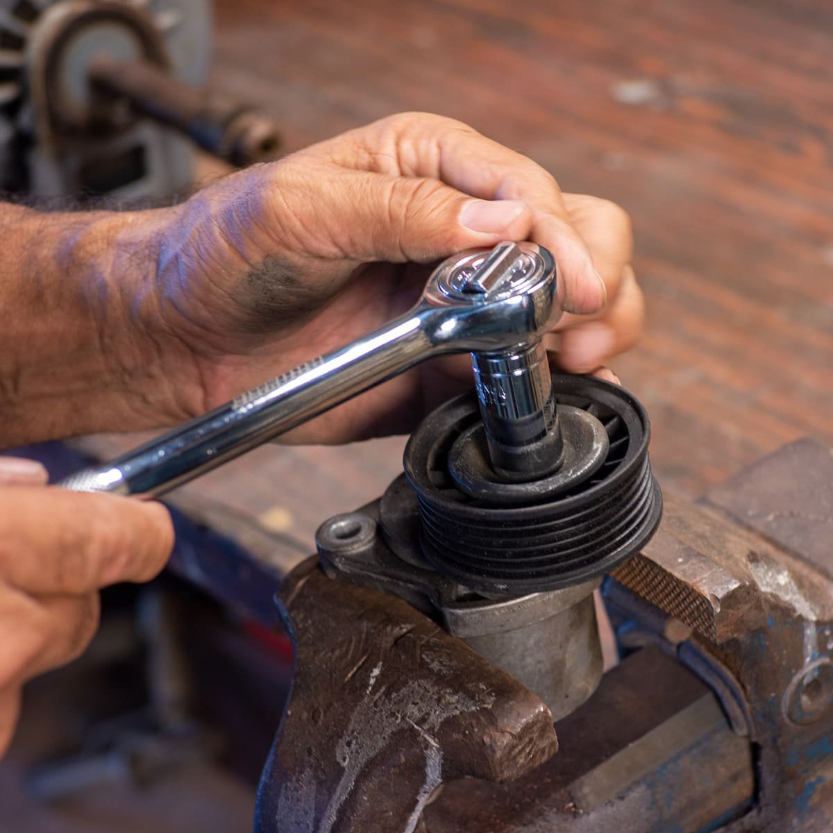 Dado Corto Hexagonal Cromado 1/2" X 9Mm Promaker