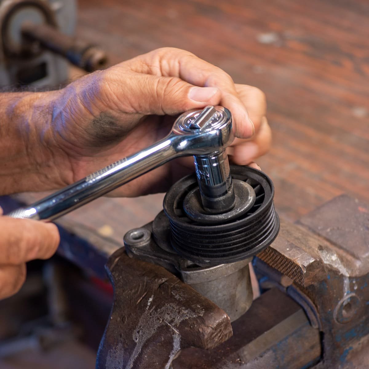 Dado Corto Hexagonal Cromado 1/2"  X 11Mm Promaker